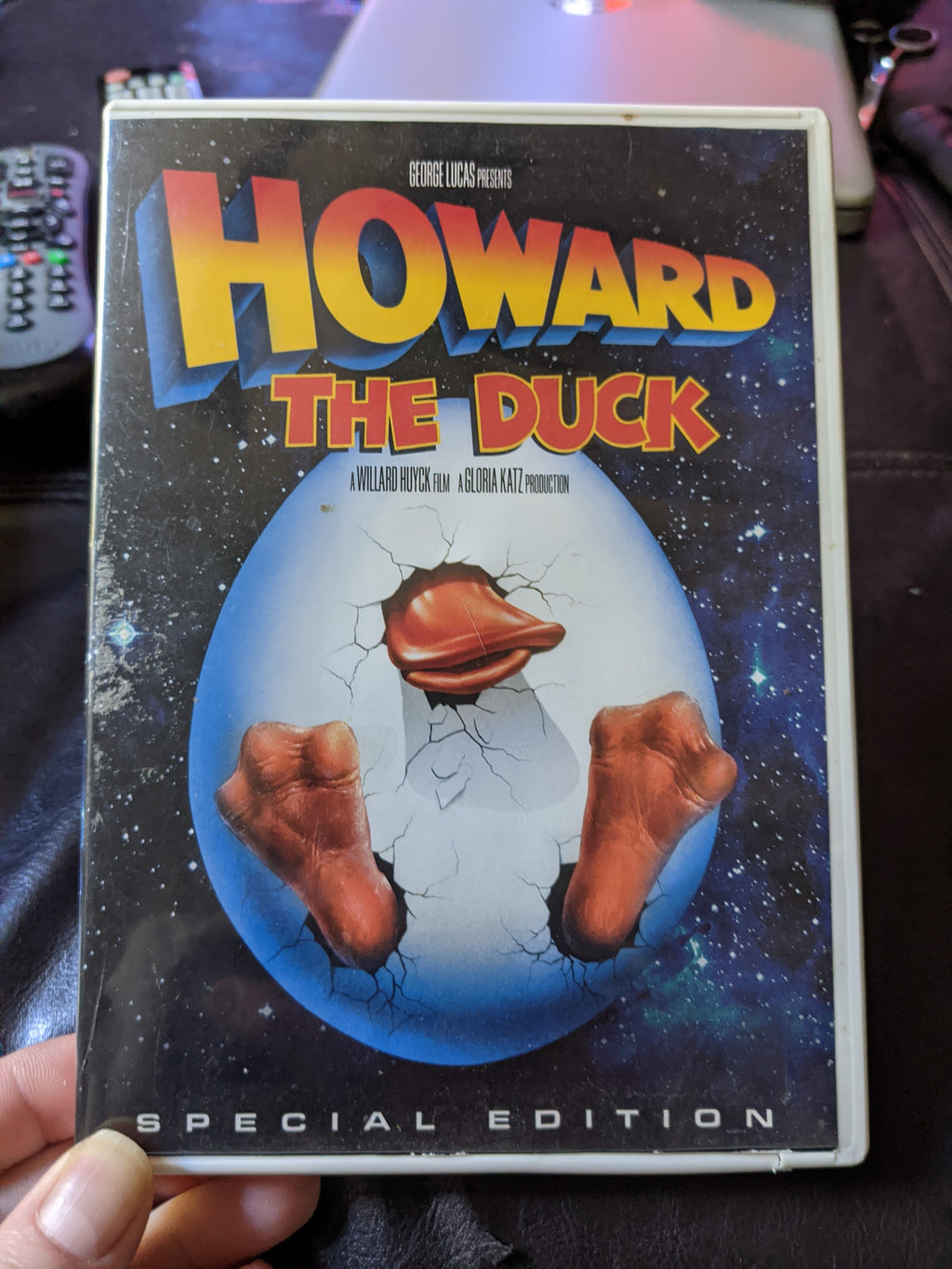 Howard The Duck Special Edition DVD - George Lucas - Marvel Comics Movie