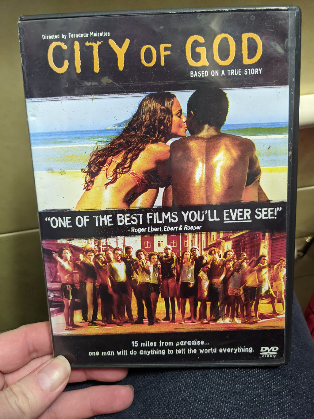 City Of God DVD - Based On A True Story - Alexandre Rodrigues