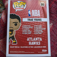 Funko Pop Basketball #96 Atlanta Hawks Trae Young SEALED NEW Figure