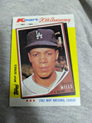 1982 Topps Baseball - Kmart 20th Anniversary MVP Series Cards - You Choose