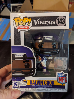 Funko Pop Football #143 NFL Minnesota Vikings Dalvin Cook