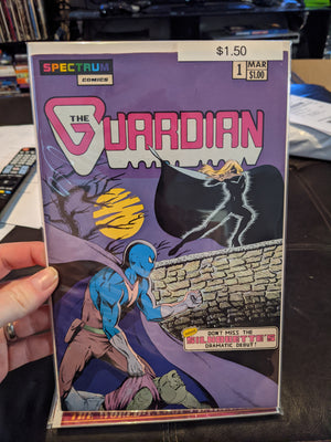 The Guardian #1 (1984) Spectrum Comics Bob Lewis Art