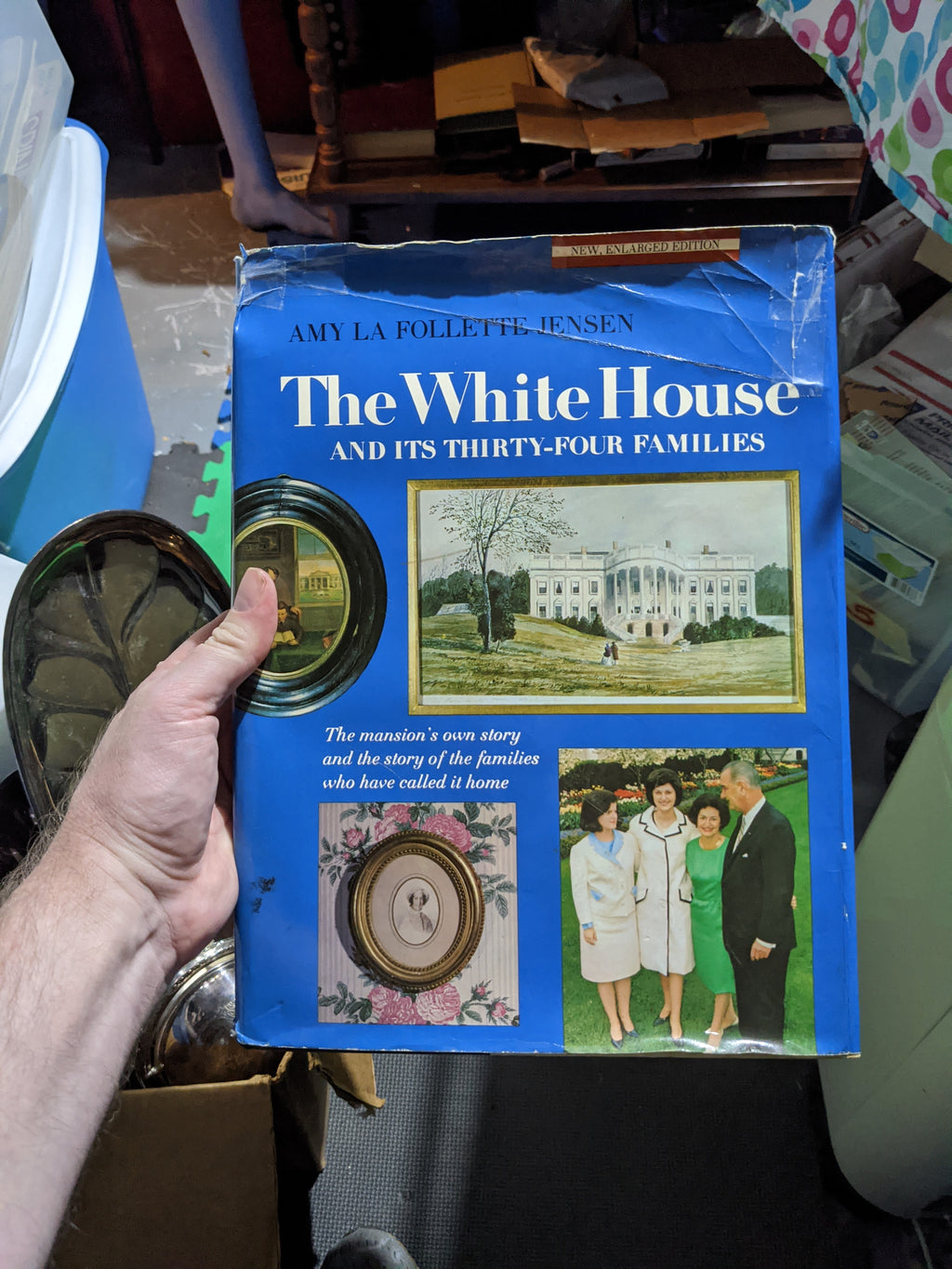 The White House And Its Thirty-Four Families New Enlarged Edition Book 1964