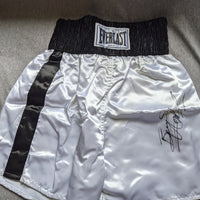 Bernard Hopkins Signed Everlast Boxing Trunks Autographed